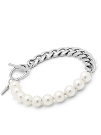 Pearls/Curb Bracelet