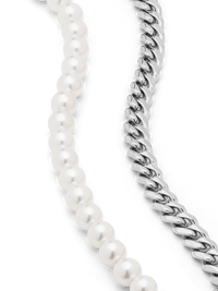 Pearls/Curb Chain