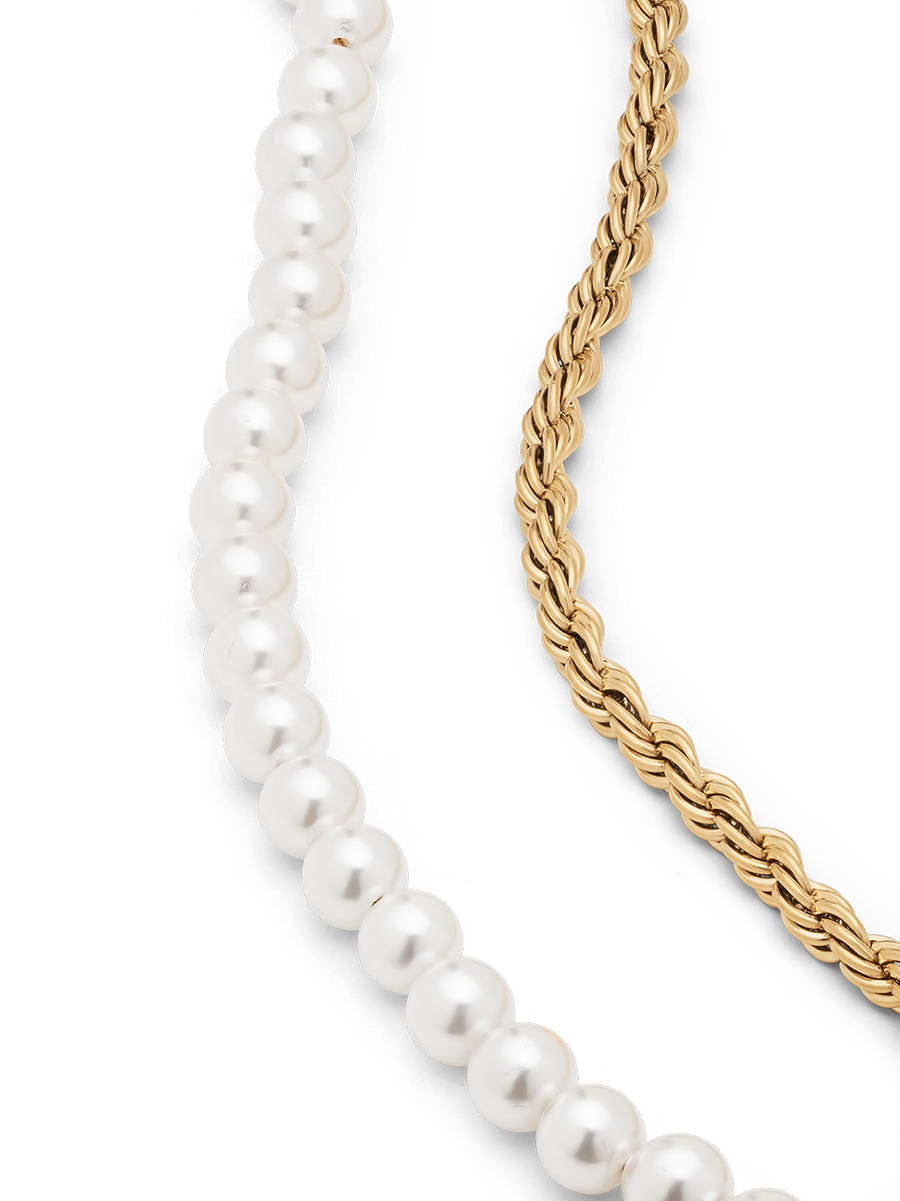 Pearls/Rope Chain