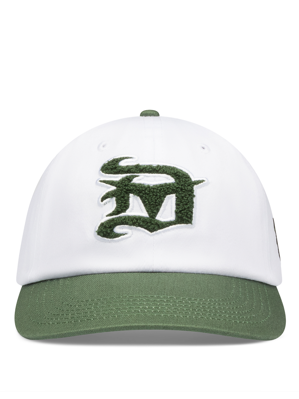 Chenille Detroit Snapback Cap (University Green)