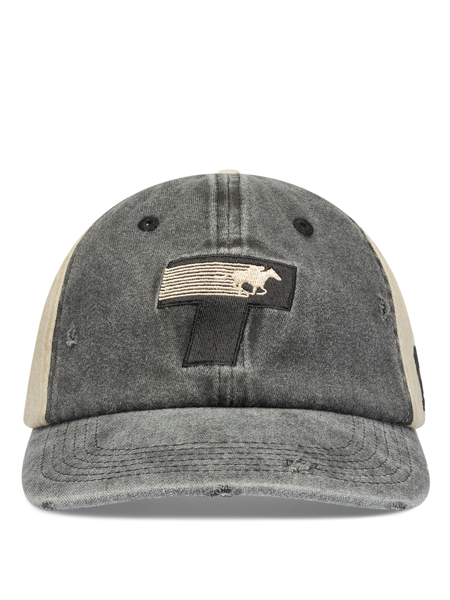 Detroit Derby Strapback Cap (Washed Grey)