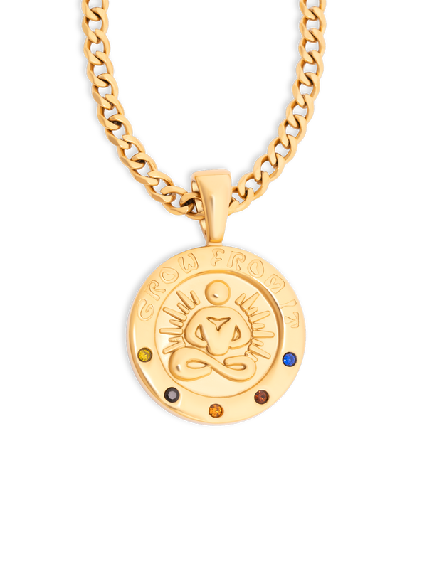 Mantra Necklace (Gold)