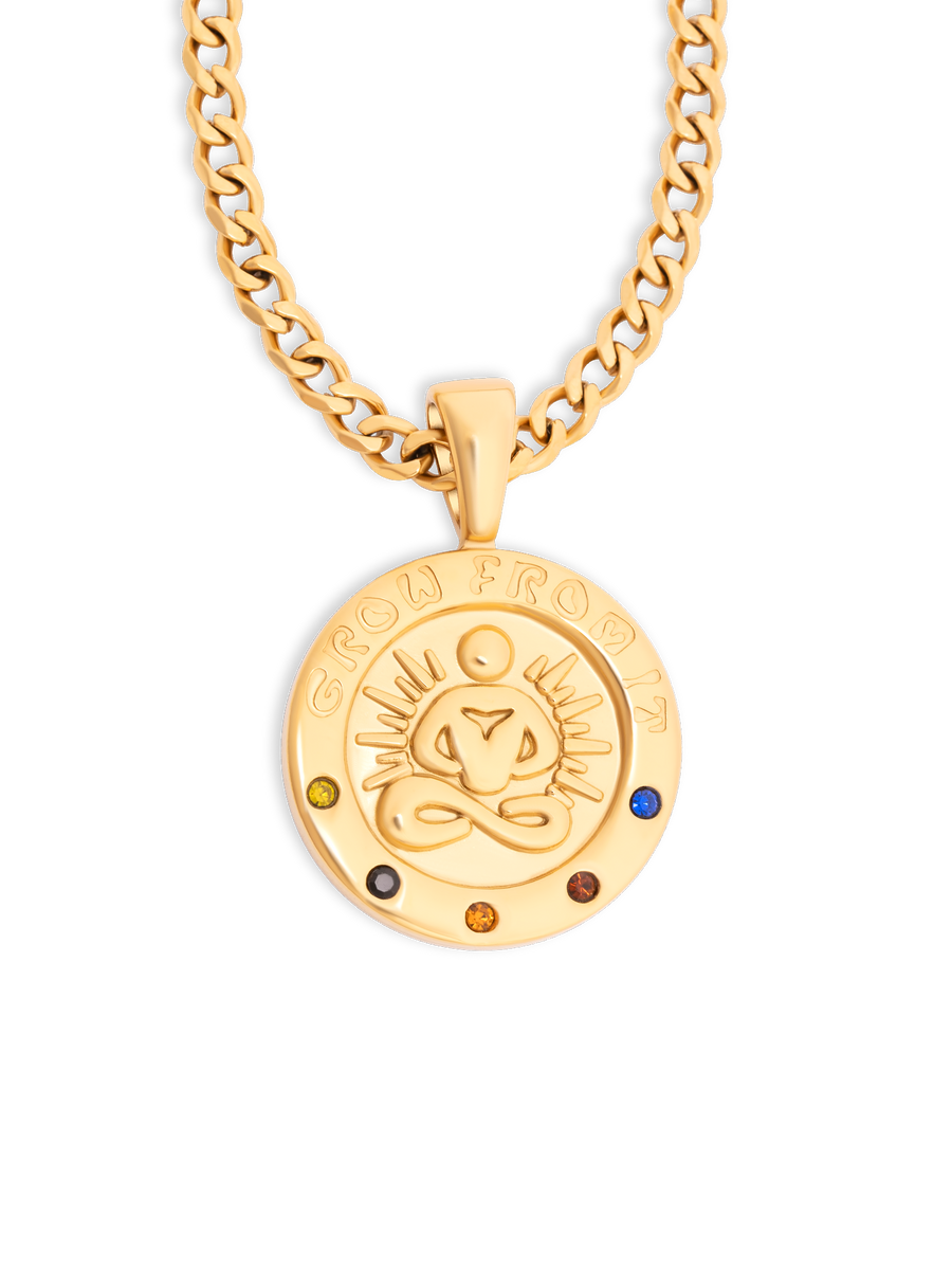 Mantra Necklace (Gold)