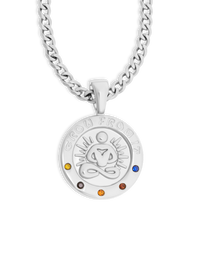 Mantra Necklace (Steel)