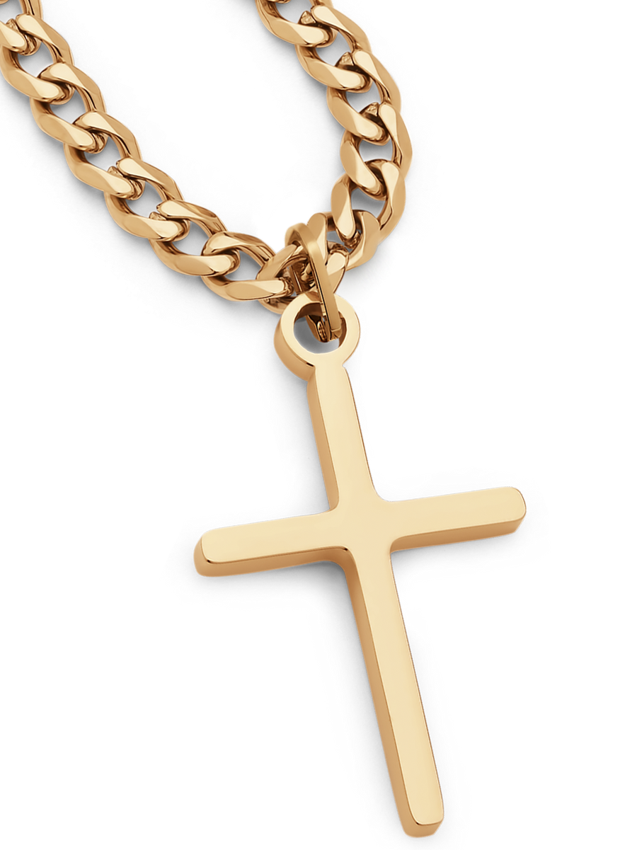 Cross Necklace (Gold)