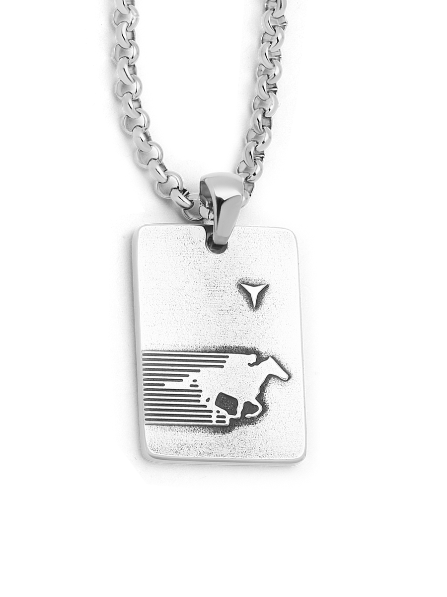 Derby Necklace (Steel)