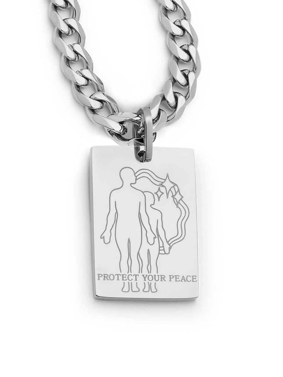 Protect Your Peace Necklace (Steel)