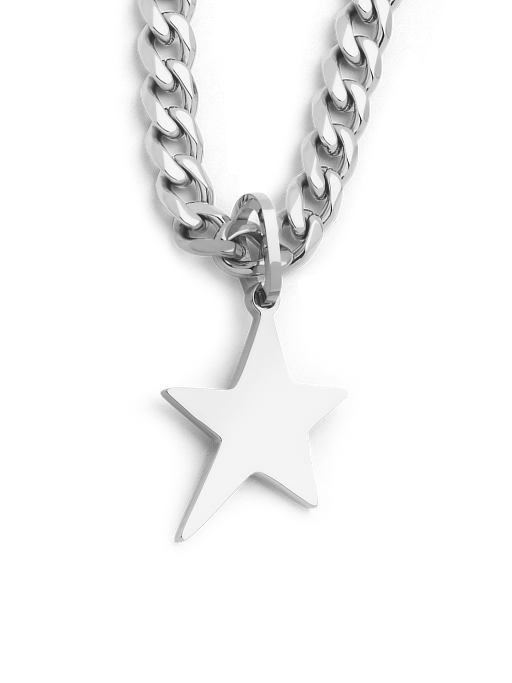 Star Necklace (Steel)