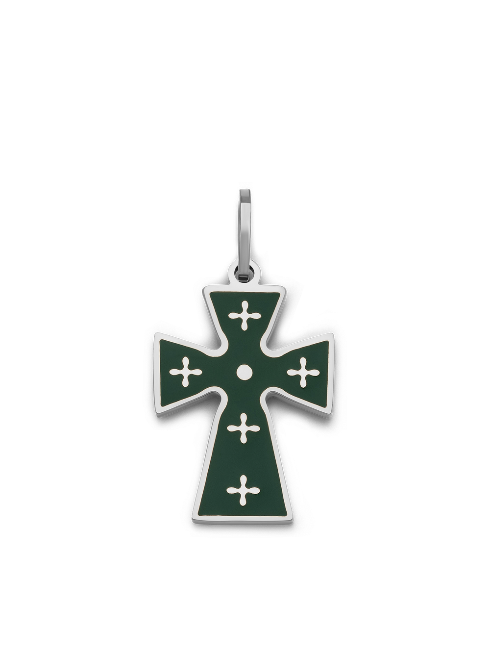 Enamel Cross Pendant